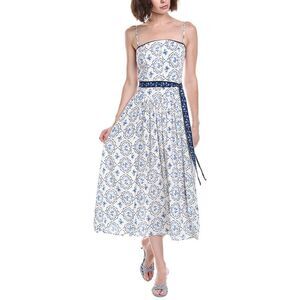 Colette Rose Womens  Midi Dress, Blue
